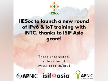 IIESoc to launch a new round of IPv6 &IoT training, thanks to ISIF Asia grant | IIESoc to launch a new round of IPv6 &IoT training, thanks to ISIF Asia grant IIESoc to launch a new round of IPv6 &IoT training, thanks to ISIF Asia grant | IIESoc to launch a new round of IPv6 &IoT training, thanks to ISIF Asia grant