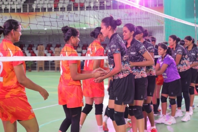 Jini KS-led SAI Trivandrum win senior women's volleyball tournament | Jini KS-led SAI Trivandrum win senior women's volleyball tournament