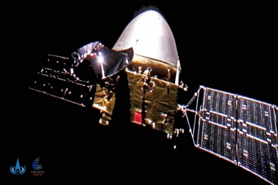 China's Mars probe travels more than 400 million km | China's Mars probe travels more than 400 million km China's Mars probe travels more than 400 million km | China's Mars probe travels more than 400 million km