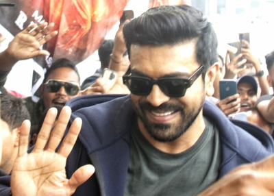 'Naatu Naatu is the nation's song,' says Ram Charan upon return from the Oscars | 'Naatu Naatu is the nation's song,' says Ram Charan upon return from the Oscars