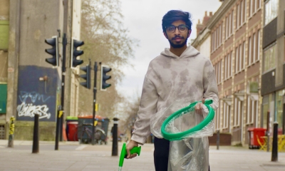 Indian 'plogger' on mission to clean 30 UK cities | Indian 'plogger' on mission to clean 30 UK cities