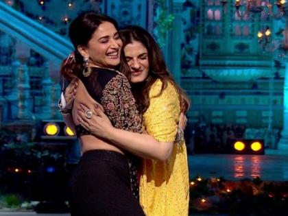 Madhuri Dixit wishes 'radiant beauty' Raveena Tandon on her 47th birthday | Madhuri Dixit wishes 'radiant beauty' Raveena Tandon on her 47th birthday