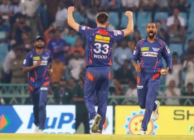 IPL 2023: Mark Wood claims 5-14 as LSG hand Delhi Capitals a 50-run defeat | IPL 2023: Mark Wood claims 5-14 as LSG hand Delhi Capitals a 50-run defeat