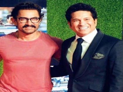 Sachin Tendulkar wishes Aamir Khan on his 55th birthday | Sachin Tendulkar wishes Aamir Khan on his 55th birthday