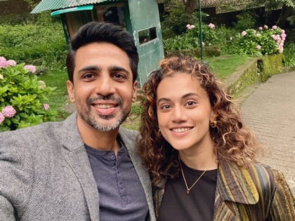Taapsee Pannu commences shooting for her production debut 'Blurr' with Gulshan Devaiah | Taapsee Pannu commences shooting for her production debut 'Blurr' with Gulshan Devaiah
