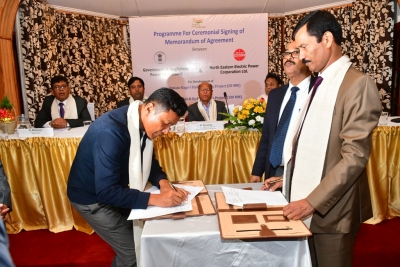 Meghalaya inks deal with NEEPCO to commission hydro power plants | Meghalaya inks deal with NEEPCO to commission hydro power plants