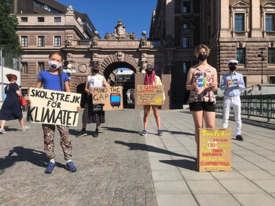 Greta Thunberg back for climate protests at Swedish parliament | Greta Thunberg back for climate protests at Swedish parliament