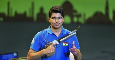 Saurabh Chaudhary wins three golds in National Shooting trials | Saurabh Chaudhary wins three golds in National Shooting trials