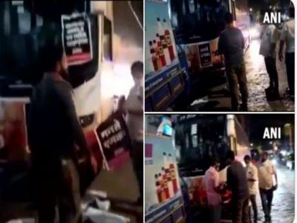 Mumbai Police detains 4 persons including MNS leader for attacking Delhi Capital team bus | Mumbai Police detains 4 persons including MNS leader for attacking Delhi Capital team bus