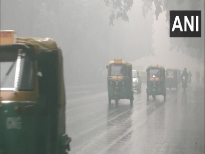 Rain lashes Delhi-NCR, minimum temperature rises to 10.9 degrees Celsius | Rain lashes Delhi-NCR, minimum temperature rises to 10.9 degrees Celsius