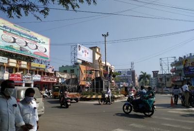 Eluru residents prescribed helmets to counter collapsing injuries | Eluru residents prescribed helmets to counter collapsing injuries Eluru residents prescribed helmets to counter collapsing injuries | Eluru residents prescribed helmets to counter collapsing injuries
