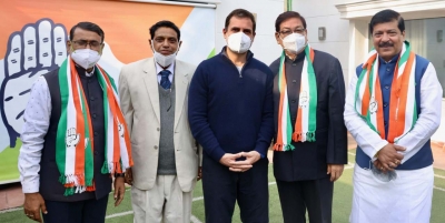 2 Tripura BJP MLAs who quit party join Congress, claim more coming | 2 Tripura BJP MLAs who quit party join Congress, claim more coming 2 Tripura BJP MLAs who quit party join Congress, claim more coming | 2 Tripura BJP MLAs who quit party join Congress, claim more coming