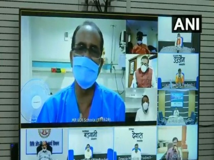 MP Chief Minister chairs India's virtual cabinet session from hospital | MP Chief Minister chairs India's virtual cabinet session from hospital