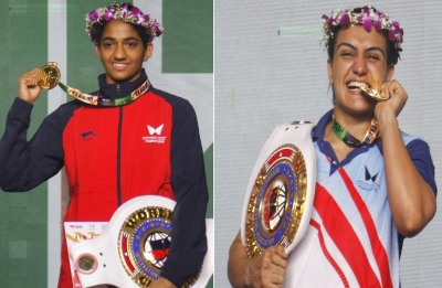 India's Nitu, Saweety strike historic gold at IBA Women's World Boxing Championships | India's Nitu, Saweety strike historic gold at IBA Women's World Boxing Championships