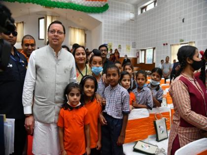 CM Dhami launches hygiene education programme for Uttarakhand schools | CM Dhami launches hygiene education programme for Uttarakhand schools