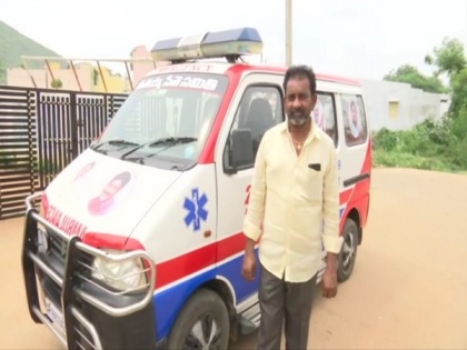 Andhra sarpanch buys Rs 4 lakh ambulance with own money to aid villagers | Andhra sarpanch buys Rs 4 lakh ambulance with own money to aid villagers