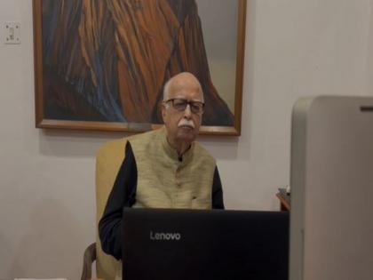 Advani attends BJP's national executive meeting virtually | Advani attends BJP's national executive meeting virtually
