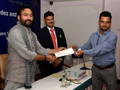 G Kishan Reddy hands over cheques, sanction letters to first lot of tourism stakeholders under loan scheme | G Kishan Reddy hands over cheques, sanction letters to first lot of tourism stakeholders under loan scheme