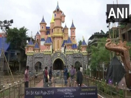 Assam: 'Disneyland' themed Kali puja pandal in Guwahati | Assam: 'Disneyland' themed Kali puja pandal in Guwahati
