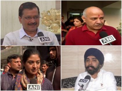 Delhi polls: Kejriwal set to win New Delhi; Msh Sisodia, Alka Lamba, Tajinder Pal Bagga trailing | Delhi polls: Kejriwal set to win New Delhi; Msh Sisodia, Alka Lamba, Tajinder Pal Bagga trailing