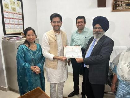 Raghav Chadha officially elected to Rajya Sabha as MP | Raghav Chadha officially elected to Rajya Sabha as MP