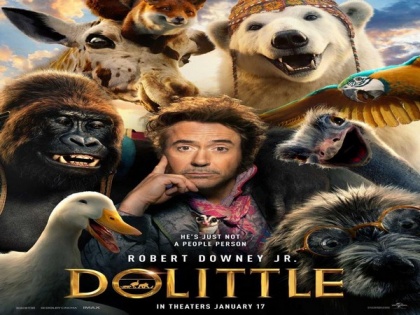 Robert Downey Jr. shares first poster of 'Dolittle' ahead of trailer release | Robert Downey Jr. shares first poster of 'Dolittle' ahead of trailer release