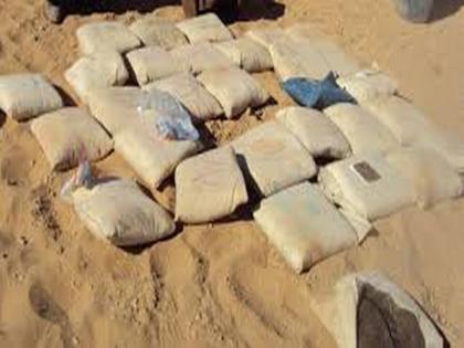 60 kg opium seized from an essential services truck at Fatehpur district | 60 kg opium seized from an essential services truck at Fatehpur district