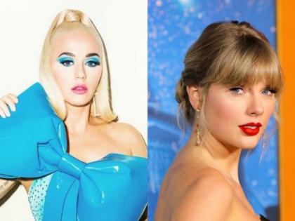 Katy Perry says she and Taylor Swift 'fight like cousins' after rumours they're distantly related | Katy Perry says she and Taylor Swift 'fight like cousins' after rumours they're distantly related