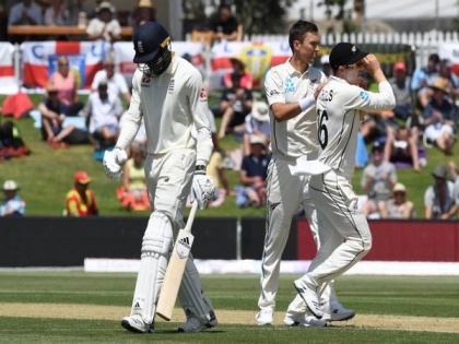 New Zealand scores 144/4 on day 2, trail by 209 runs | New Zealand scores 144/4 on day 2, trail by 209 runs