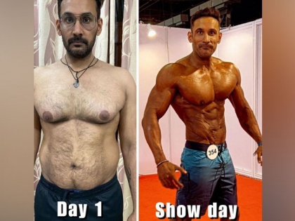 40-year-old makes India proud in Asia's biggest bodybuilding competition | 40-year-old makes India proud in Asia's biggest bodybuilding competition