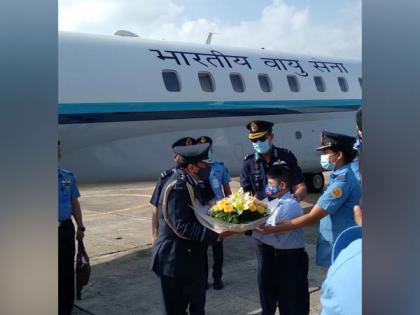 IAF Chief RKS Bhadauria arrives on a 3-day visit to Dhaka | IAF Chief RKS Bhadauria arrives on a 3-day visit to Dhaka IAF Chief RKS Bhadauria arrives on a 3-day visit to Dhaka | IAF Chief RKS Bhadauria arrives on a 3-day visit to Dhaka