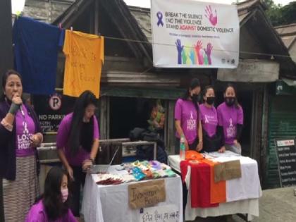 Tibetan women raise awareness about domestic violence, emphasise 'Abuse is not an excuse' | Tibetan women raise awareness about domestic violence, emphasise 'Abuse is not an excuse'