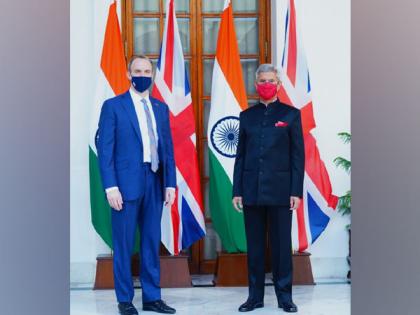 Jaishankar meets UK Foreign Secretary Raab to discuss bilateral issues | Jaishankar meets UK Foreign Secretary Raab to discuss bilateral issues Jaishankar meets UK Foreign Secretary Raab to discuss bilateral issues | Jaishankar meets UK Foreign Secretary Raab to discuss bilateral issues
