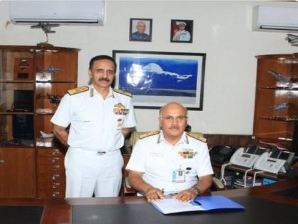 Vice Admiral Sanjay Mahindru assumes charge as Deputy Chief of Naval Staff | Vice Admiral Sanjay Mahindru assumes charge as Deputy Chief of Naval Staff