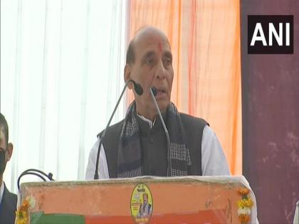 Congress couldn't gather courage to declare its chief ministerial candidate for Uttarakhand, says Rajnath Singh | Congress couldn't gather courage to declare its chief ministerial candidate for Uttarakhand, says Rajnath Singh