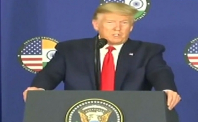 India Inc hails Trump's visit; hopes to raise India-US economic engagement | India Inc hails Trump's visit; hopes to raise India-US economic engagement India Inc hails Trump's visit; hopes to raise India-US economic engagement | India Inc hails Trump's visit; hopes to raise India-US economic engagement
