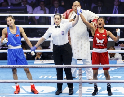 Women's World Boxing C'ships: Nikhat Zareen clinches gold | Women's World Boxing C'ships: Nikhat Zareen clinches gold