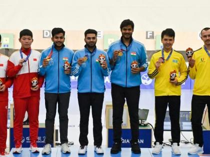 World University Games: India surpass world record to win men's 10m air rifle team gold | World University Games: India surpass world record to win men's 10m air rifle team gold World University Games: India surpass world record to win men's 10m air rifle team gold | World University Games: India surpass world record to win men's 10m air rifle team gold