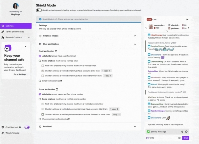 Twitch rolls out 'Shield Mode' along with new features | Twitch rolls out 'Shield Mode' along with new features