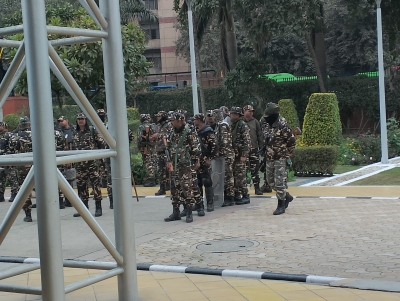 Amid heavy security deployment, MCD House reconvenes to elect Mayor today | Amid heavy security deployment, MCD House reconvenes to elect Mayor today Amid heavy security deployment, MCD House reconvenes to elect Mayor today | Amid heavy security deployment, MCD House reconvenes to elect Mayor today