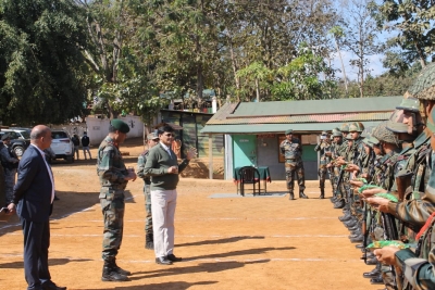 Union MoS Home reviews India-Myanmar border security, fencing work | Union MoS Home reviews India-Myanmar border security, fencing work