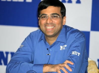 Anand registers first win at Legends of Chess tournament | Anand registers first win at Legends of Chess tournament