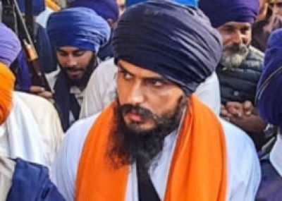 Fugitive Amritpal Singh's uncle arrested in Punjab | Fugitive Amritpal Singh's uncle arrested in Punjab