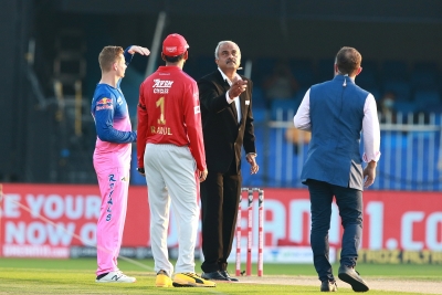 RR win toss, choose to bowl against KXIP | RR win toss, choose to bowl against KXIP