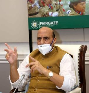 Rajnath urges NCC cadets to strive for a new dawn of progress | Rajnath urges NCC cadets to strive for a new dawn of progress Rajnath urges NCC cadets to strive for a new dawn of progress | Rajnath urges NCC cadets to strive for a new dawn of progress
