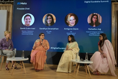 Align with govt's vision to keep women, youth safe from online harm: Smriti Irani to Meta | Align with govt's vision to keep women, youth safe from online harm: Smriti Irani to Meta