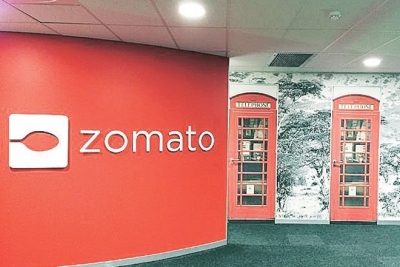 Zomato flies on market debut, up 68% from issue price | Zomato flies on market debut, up 68% from issue price
