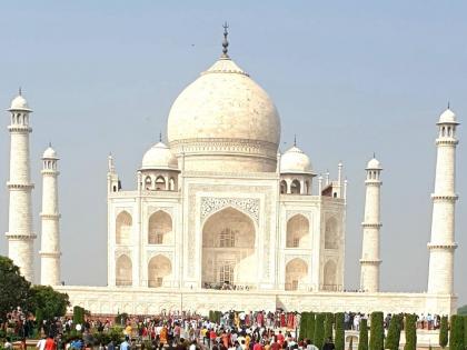 Tourist stopped from offering ‘namaaz’ at Taj Mahal | Tourist stopped from offering ‘namaaz’ at Taj Mahal Tourist stopped from offering ‘namaaz’ at Taj Mahal | Tourist stopped from offering ‘namaaz’ at Taj Mahal