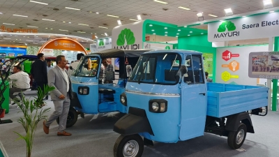 Electric scooters, buses steal show at EV Expo in Delhi | Electric scooters, buses steal show at EV Expo in Delhi