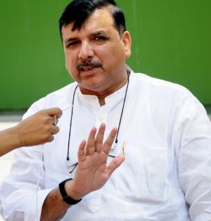 AAP's Sanjay Singh suspended for a week from Rajya Sabha | AAP's Sanjay Singh suspended for a week from Rajya Sabha